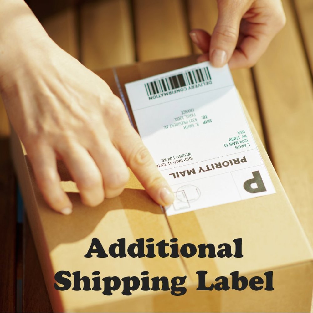 Additional Shipping Label